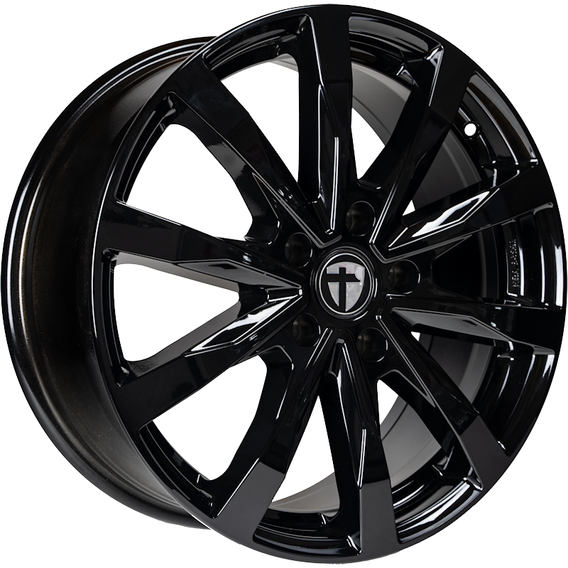 TOMASON 7 BLACK PAINTED 7.5x18 5/108 ET45 CB72.6