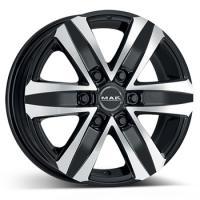MAK STONE 6 BLACK MIRROR 7.5x17 6/139.7 ET55 CB93.1