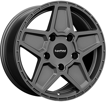 SUPERMETAL ROCKET L GRAY MATT 9x20 5/120 ET45 CB65.1
