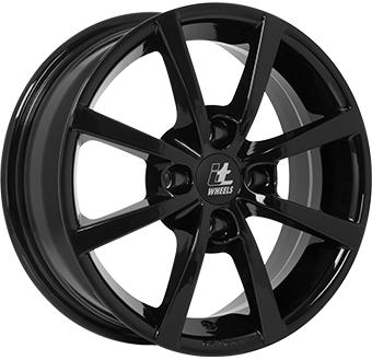 IT WHEELS ALISIA BLACK GLOSS 6x15 4/108 ET32 CB65.1
