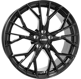 IT WHEELS TIARA GLOSS BLACK 8.5x20 5/108 ET45 CB73.1