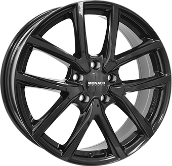 MONACO WHEELS CL2 GLOSS BLACK 6.5x16 5/108 ET45 CB65.1