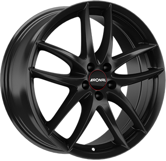 RONAL R46 BLACK 7x17 5/114.3 ET40 CB82