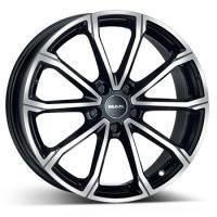 MAK DAVINCI BLK/POL 7x18 5/114.3 ET32 CB66.1