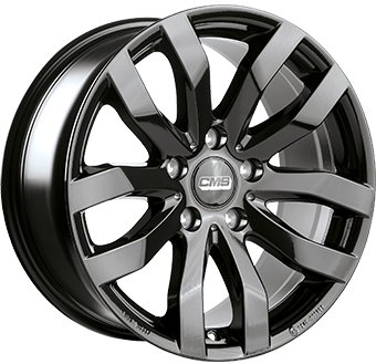 CMS C22 GLOSS BLACK 6.5x16 5/114.3 ET50 CB67.1