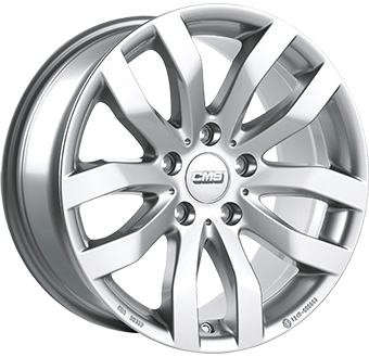 CMS C22 SILVER 6.5x16 5/112 ET52 CB66.5