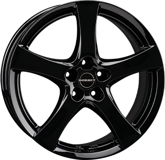 BORBET F GLOSS BLACK 6x15 4/100 ET35 CB64.1