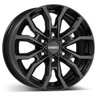 DEZENT KC BLACK 6.5x17 6/139.7 ET48 CB92.4