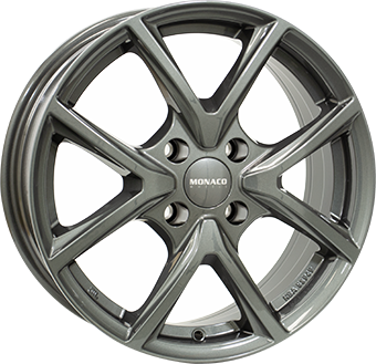 MONACO WHEELS CL2 ANTHRACITE DARK 6.5x16 4/100 ET40 CB63.3