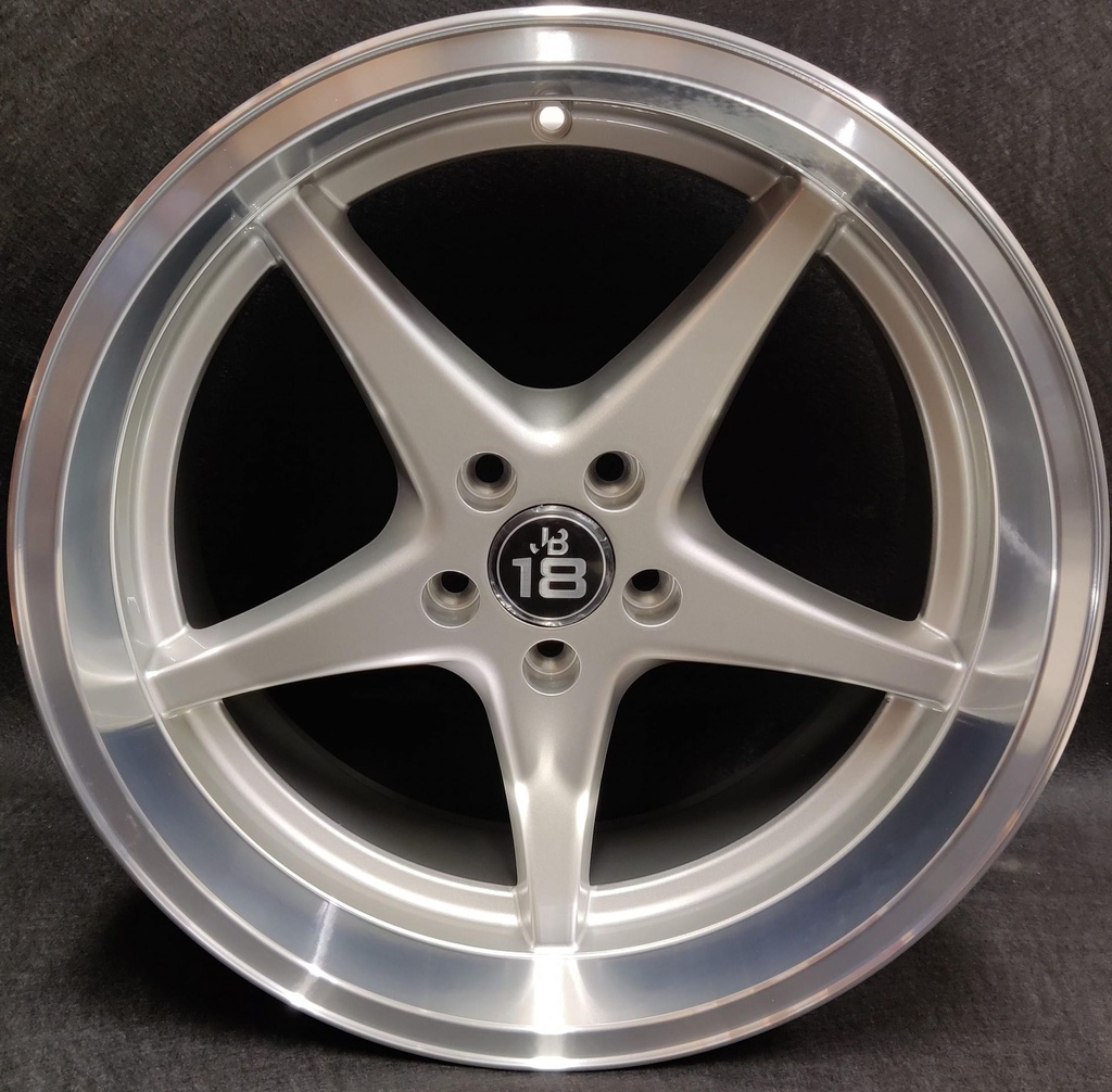 TOMASON RL1 SILVER LIP POLISHED 8.5x18 5/108 ET6 CB65.1