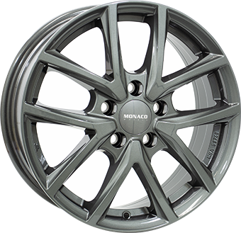 MONACO WHEELS CL2 ANTHRACITE DARK 6.5x16 5/114.3 ET45 CB67.1