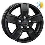AUTEC QUANTRO MATT BLACK 6.5x16 5/118 ET66 CB71.1