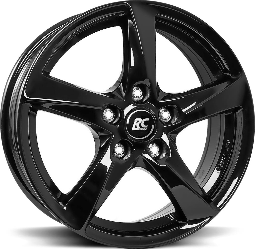BROCK RC30 SHINY BLACK 7x17 5/110 ET40 CB65.1