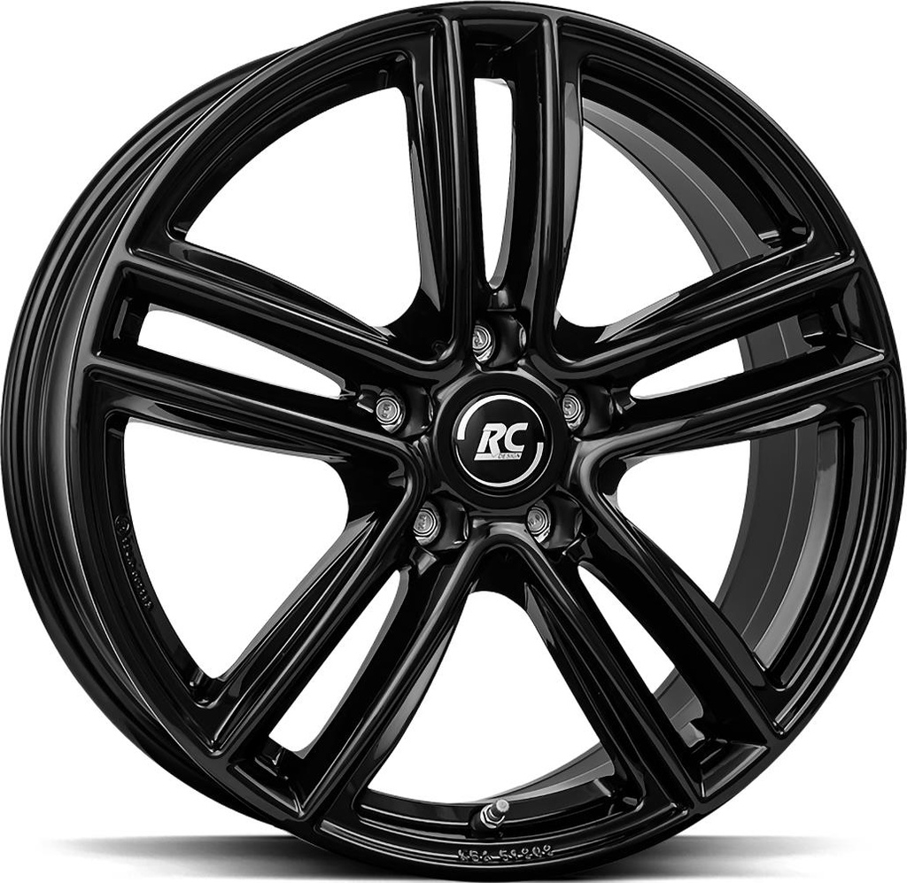 BROCK RC27 SHINY BLACK 8x19 5/112 ET52 CB66.6