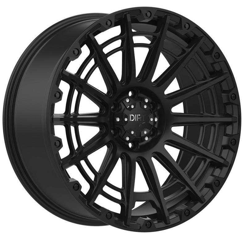 STATUSFÄLGAR D56 FLATBLACK 9x20 6/139.7 ET20 CB106.1