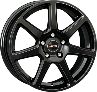 AUTEC TALLIN GLOSS BLACK 7x16 5/108 ET40 CB70