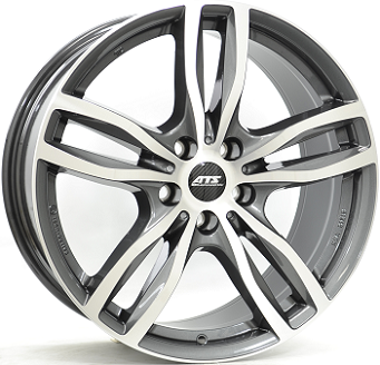 ATS EVOLUTION ANTHRACITE POLISH 9x19 5/114 ET40 CB64.1
