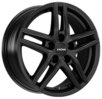 RONAL R65 MATT BLACK 6.5x16 5/108 ET40 CB76