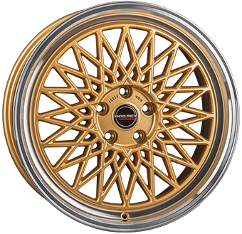 BORBET B GOLD RIM POL 8x17 5/120 ET35 CB72.5