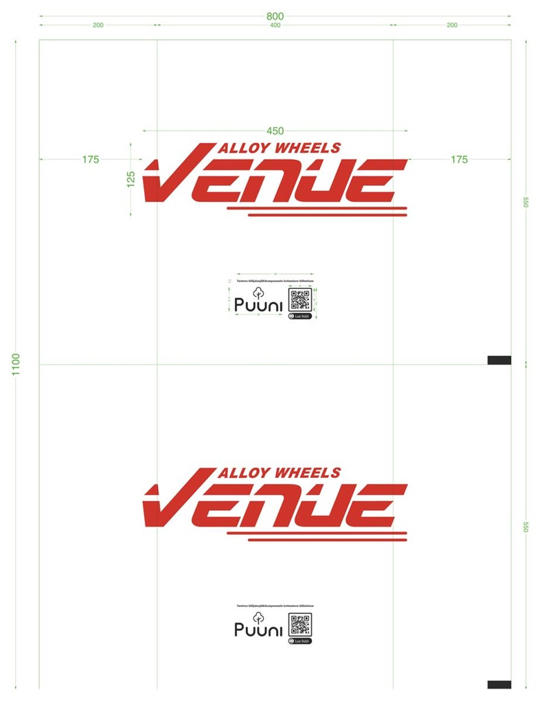 Rengaspussi ISO Venue 800x1200+2x200, Hiilijalanj.komp. 100ps/rl