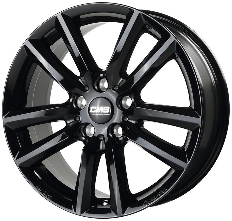 CMS C27 COMPLETE BLACK GLOSS 8x19 5x108 ET42 CB63.4