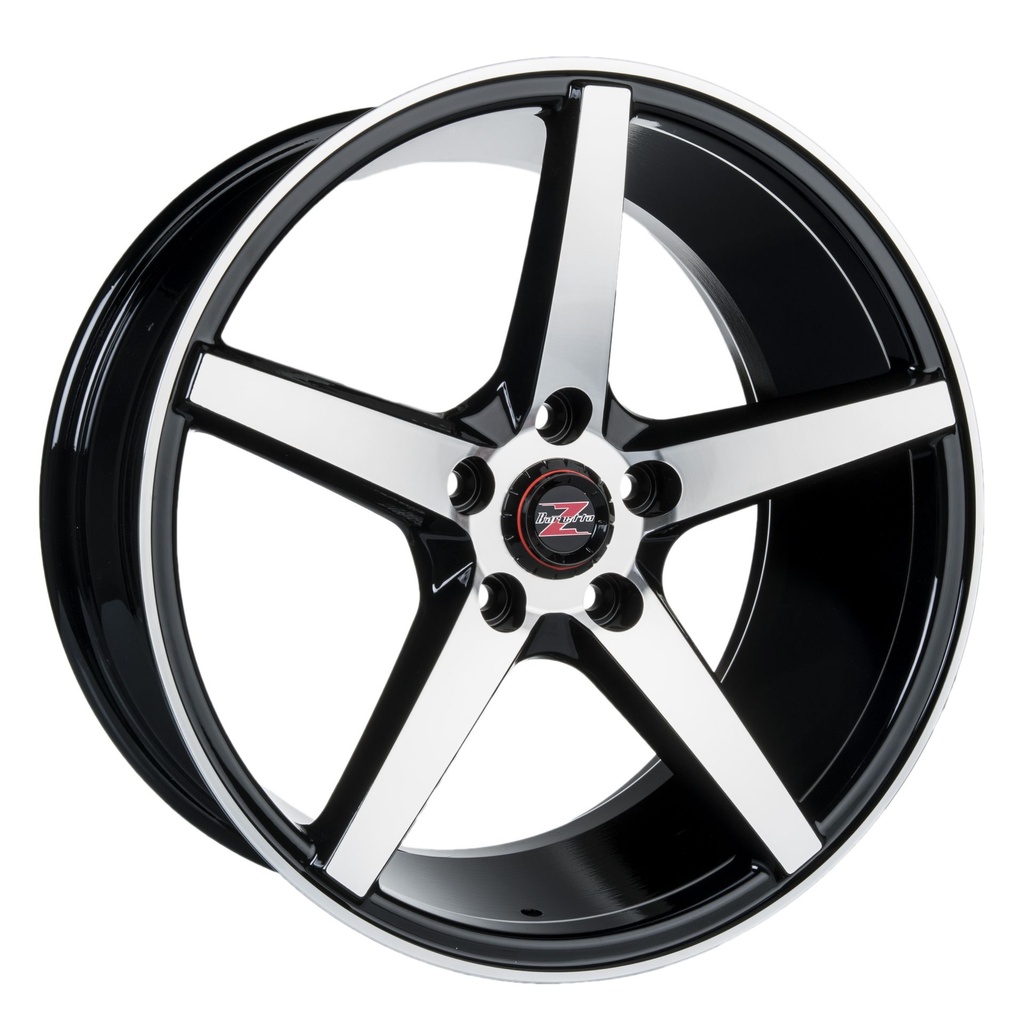 BARZETTA CAPITANO BLACK POLISHED 8.5x19 5/112 ET45 CB66.6