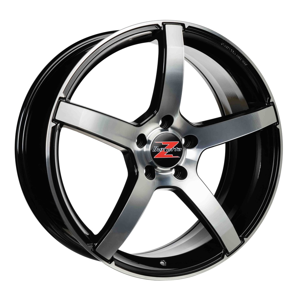 BARZETTA INVERNO BLACK POLISHED 8.5x19 5/108 ET40 CB65.1