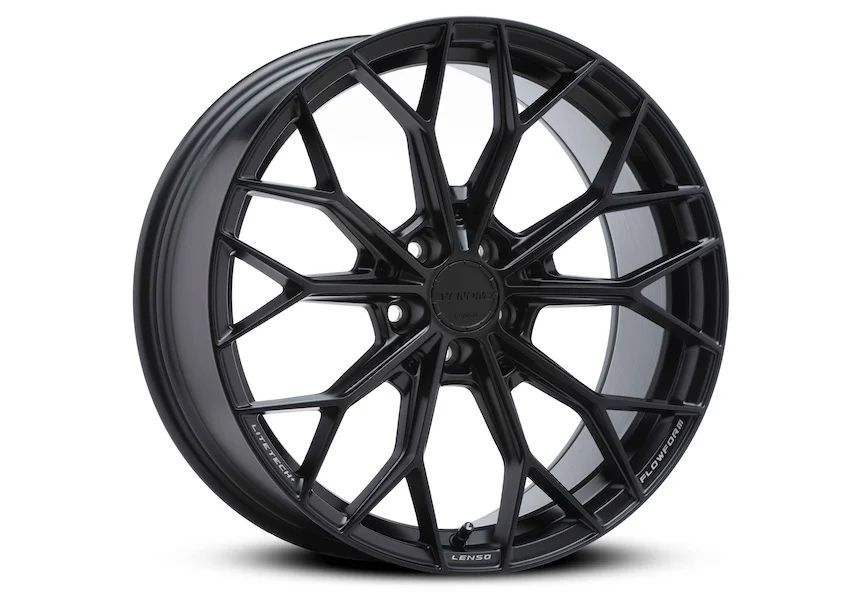 LENSO VENOM GLOSSY BLACK 9.5x20 5/114.3 ET30 CB64.1