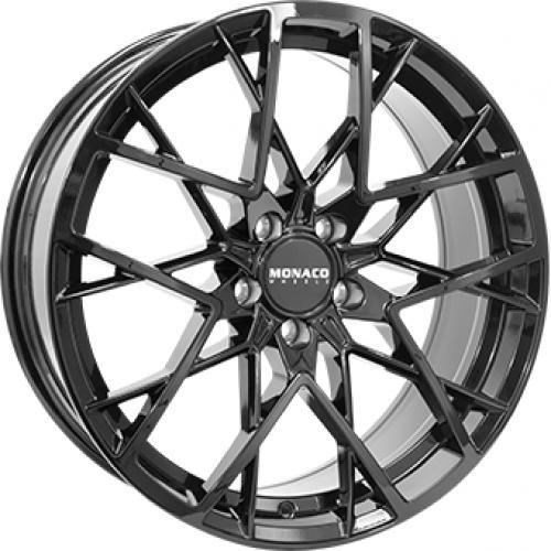 MONACO WHEELS GP9 GLOSS BLACK 8.5x19 5/120 ET32 CB72.6
