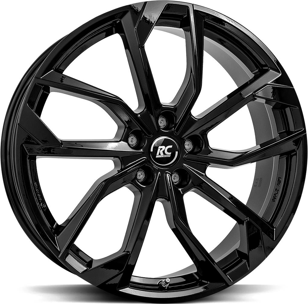 BROCK RC34 SHINY BLACK 7.5x18 5/112 ET53 CB66.6