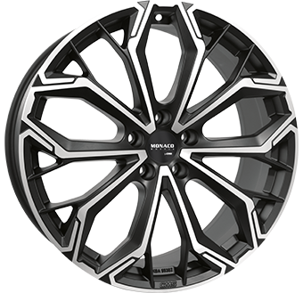 MONACO WHEELS GPC17 M BLK POL 8x19 5/114.3 ET45 CB67.1