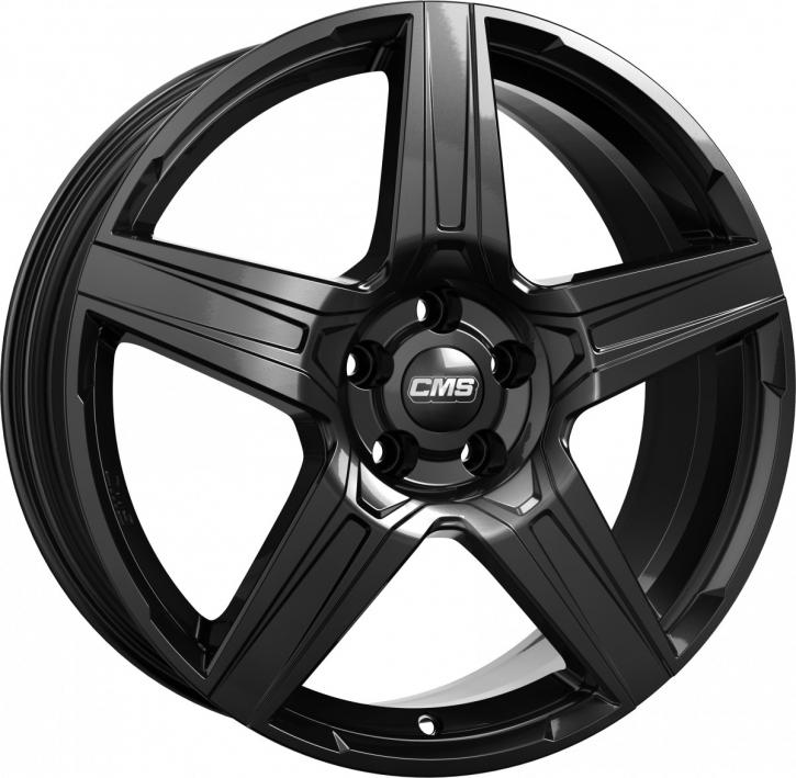 CMS C34 GLOSS BLACK 7x17 5/120 ET55 CB65.1