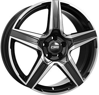 CMS C34 DIAMOND BLACK GLOSS 7x17 5/112 ET51 CB66.5