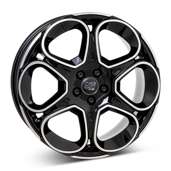 MSW 83 G.BLK/POL 7.5x18 4/108 ET32 CB65.1