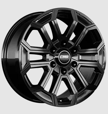 CMS C35 GLOSS BLACK 8x18 6/139.7 ET30 CB100.1
