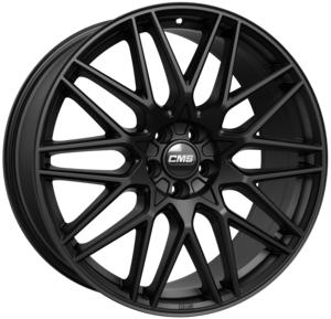 CMS C25 MATT BLACK 7x17 5/112 ET40 CB66.5
