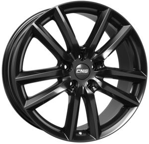 CMS C27 COMPLETE BLACK GLOSS 6x16 5/100 ET35 CB57.1