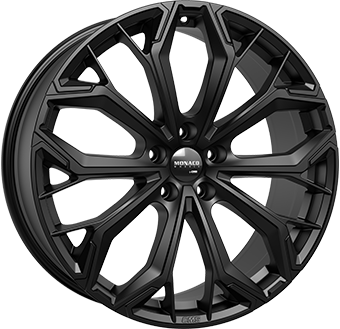 MONACO WHEELS GPC17 MATT BLACK 8x18 5/108 ET48 CB67.1