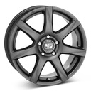 MSW 77 Matt Grey S 7.5x17 5/108 ET50 CB63.3