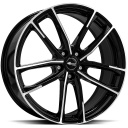 BROCK B38 Black Full Polish 8.0x18 5/100 ET35 CB63.4