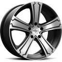 SPATH SP42 H BLACK MATT POLISH 9x20 6/114.3 ET40 CB66.1