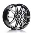 AVUS AC-MB5 Black Polished 8.0x18 5/112 ET45 CB66.7