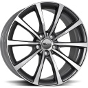 BROCK B32 Titanium Full Polish 7.5x18 5/108 ET45 CB72.6