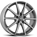 BROCK RC32 Titanium Full Polish 6.5x16 5/98 ET39 CB58.1