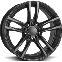 RIAL X10 Racing Black 7.5x17 5/112 ET52 CB66.7