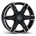 MAK KING 6 SEMI ICE BLACK 8.5x20 6/130 ET55 CB84.1