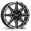 DOTZ 4X4 KALAHARI DARK 8x17 6/139.7 ET30 CB93.1