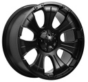 STATUSFÄLGAR D06 FLATBLACK 9.5x22 5/127-139.7 ET13 CB78.1