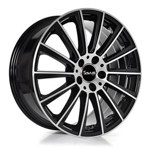 Avus AC-M07 Black/Polished R14 8x18 5x112 ET35 CB66.6