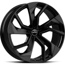 GMP Rebel Glossy Black 9.0x22 5/112 ET30 CB66.5